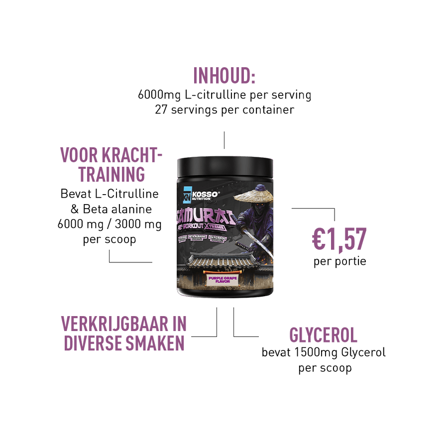 Samurai Extreme Pre-workout