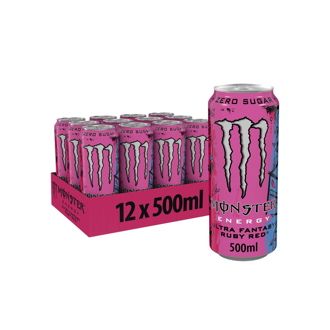 Monster Energy Ultra Fantasy Ruby Red 500ml